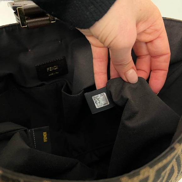 Fendi Zucca Hobo Bag Large NWT - Picture 8 of 12